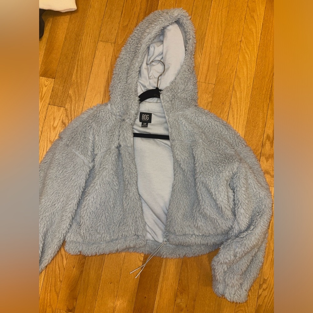Fuzzy Blue Jacket